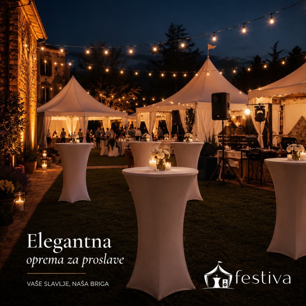 Festiva — elegantna oprema za proslave